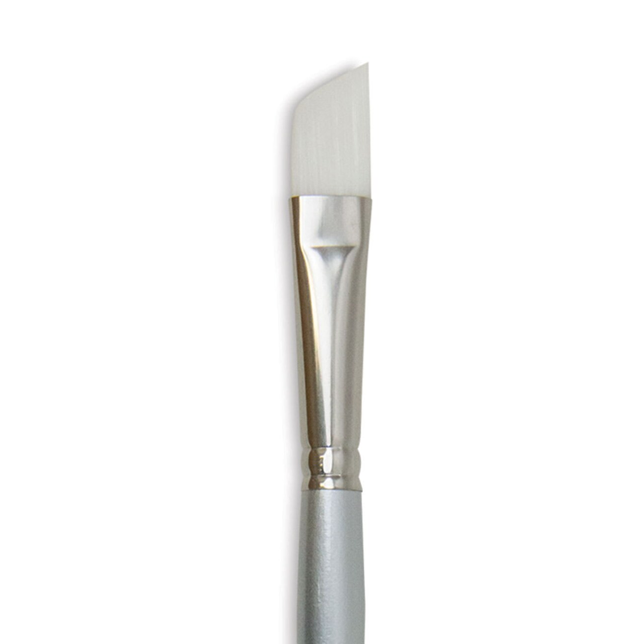 Silver Brush Silverwhite Synthetic Brush - Angular, Short Handle, 5/8"